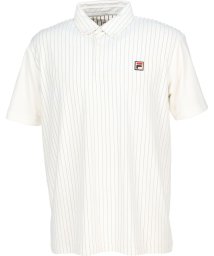 FILA（ZETT Mens）(フィラ（ゼット　メンズ）)/【テニス】ストライプジャガード ポロシャツ メンズ/オフホワイト
