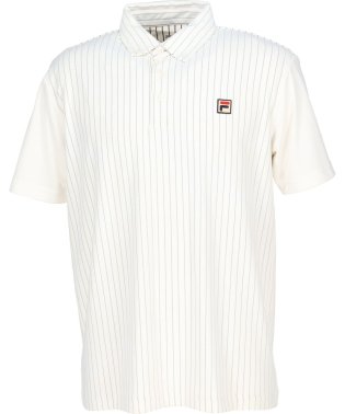 FILA（ZETT Mens）/【テニス】ストライプジャガード ポロシャツ メンズ/505487125