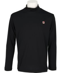 FILA（ZETT Mens）(フィラ（ゼット　メンズ）)/【テニス】モックネック ロングスリーブTシャツ メンズ/ブラック