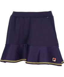 FILA（ZETT Ladies）(フィラ（ゼット　レディース）)/【テニス】デニムニット フレアスコート レディース/ネイビー