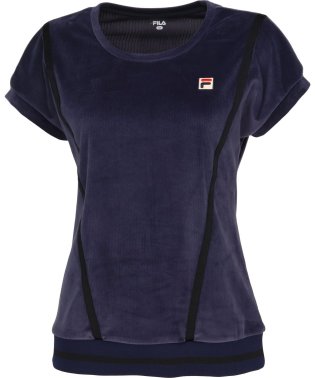 FILA（ZETT Ladies）/【テニス】コーデュロイニット クルーネック Tシャツ レディース/505487152