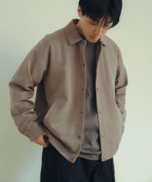 ITEMS URBANRESEARCH(アイテムズアーバンリサーチ（メンズ）)/ストレッチ×ウォッシャブル TRコーチジャケット/BEG