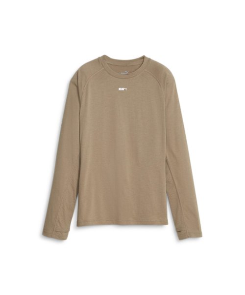 PUMA(PUMA)/ウィメンズ ランニング  CLOUDSPUN 長袖 Tシャツ/HAZELNUT