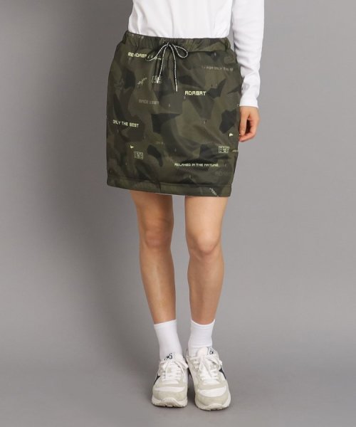 【リバーシブル／撥水／防風】ウェストゴム 中綿スカート 商品説明【デザイン】カモフラージュ柄と、ホワイトの組み合わせのリバーシブル中綿スカートです。ウェストのひもで調整することが可能。ゴルフマップ柄をカモフラー Y1499917181(11583円)