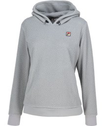 FILA（ZETT Ladies）(フィラ（ゼット　レディース）)/【テニス】もこもこ裏毛 プルオーバーフーディ レディース/グレー