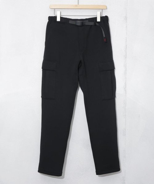 nano・universe(ナノ・ユニバース)/GRAMICCI/別注 TECK KNIT CARGO PANT/ブラック