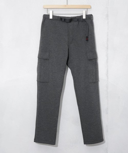 nano・universe(ナノ・ユニバース)/GRAMICCI/別注 TECK KNIT CARGO PANT/チャコール3