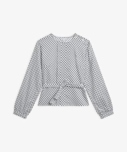 agnes b. FEMME OUTLET(アニエスベー　ファム　アウトレット)/【Outlet】IDC1 BLOUSE ブラウス/ホワイト