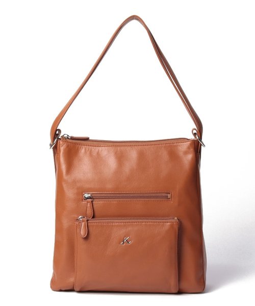 2WAY牛革セミショルダーバッグ Z－101 