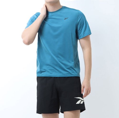 Reebok(Reebok)/ソリッド アスリートTシャツ / TS AC SOLID ATHLETE TEE/ブルー