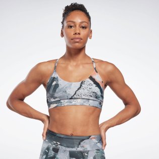 Reebok/ストラップ スポーツブラ / Lux Strappy Bra AOP/505476495