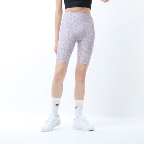 Reebok(リーボック)/ラックス ボールド ハイライズ ショーツ / Lux Bold HR Short － MS/パープル