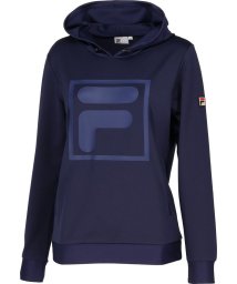 FILA（ZETT Ladies）(フィラ（ゼット　レディース）)/【テニス】デニムニット プルオーバーフーディ レディース/ネイビー