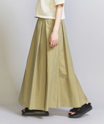 BEAUTY&YOUTH UNITED ARROWS(ビューティーアンドユース　ユナイテッドアローズ)/タイプライター ギャザーマキシスカート/BEIGE