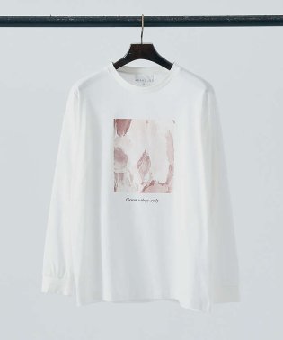 ABAHOUSE/【AH ABAHOUSE】アートタッチ プリント 長袖Tシャツ/505489375