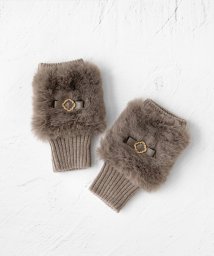 TOCCA(TOCCA)/KNIT FUR HANDWARMER 手袋/ベージュ系1