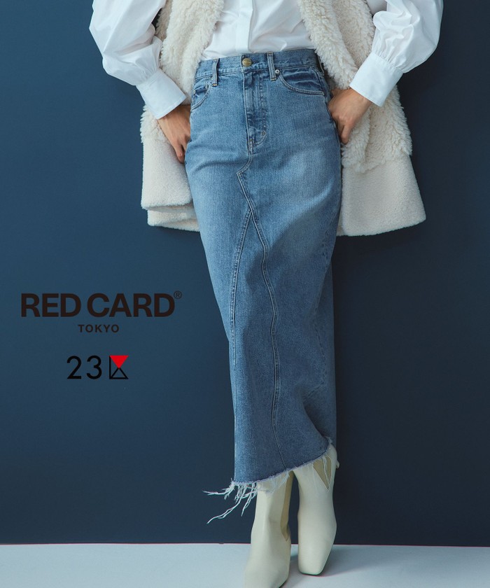 RED CARD TOKYO×23区】デニム Iライン スカート(505489531)｜阪急 