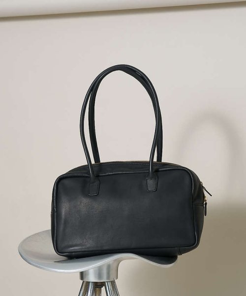 レザーミニボストンバッグ 