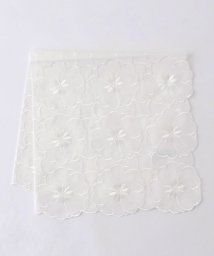 TOCCA(TOCCA)/【HANDKERCHIEF COLLECTION】AIRLY FLOWER HANDKERCHIE ハンカチ/ホワイト系