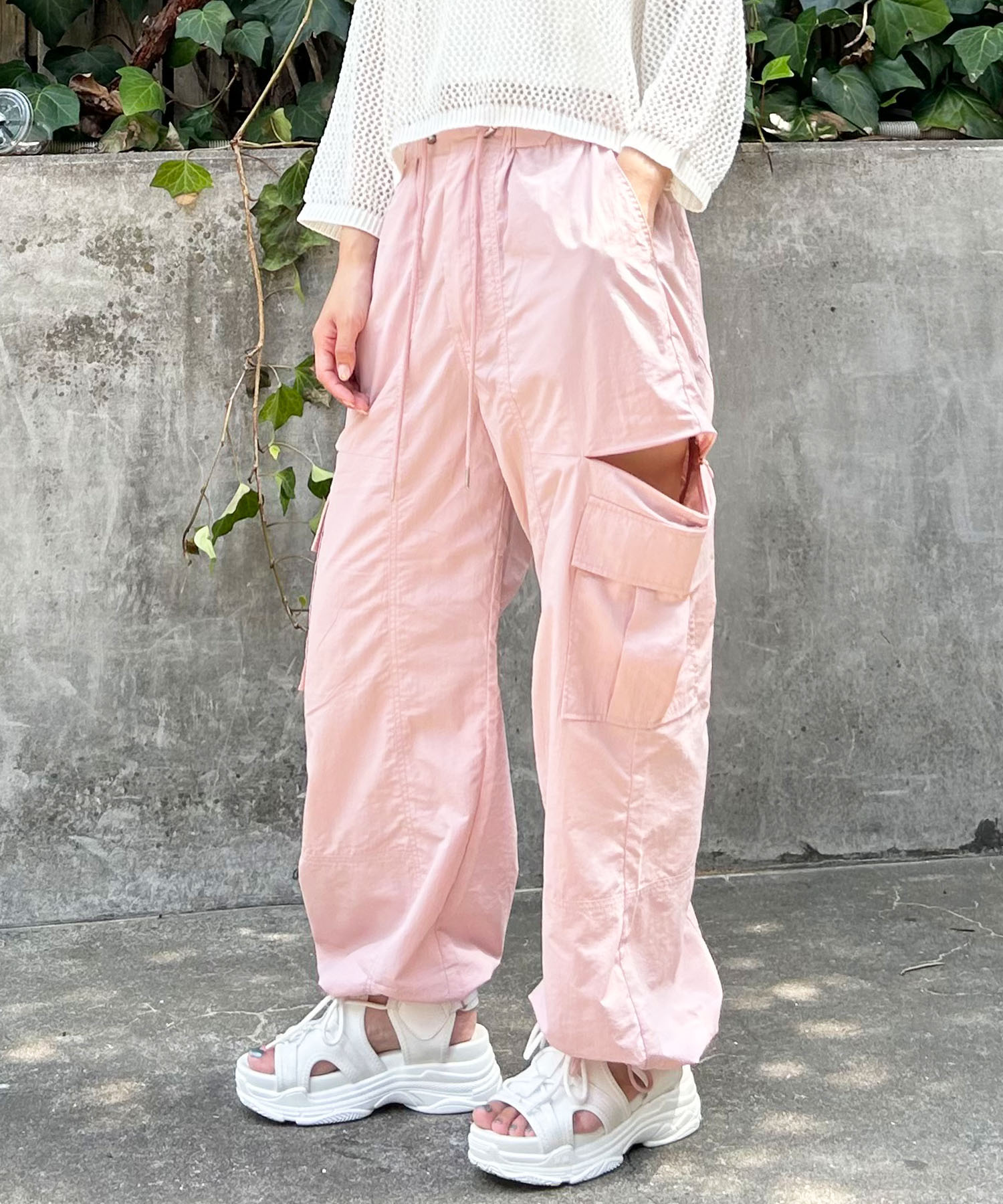 サイドスリットファスナーNyカーゴ/PT (505476998) | イング(INGNI