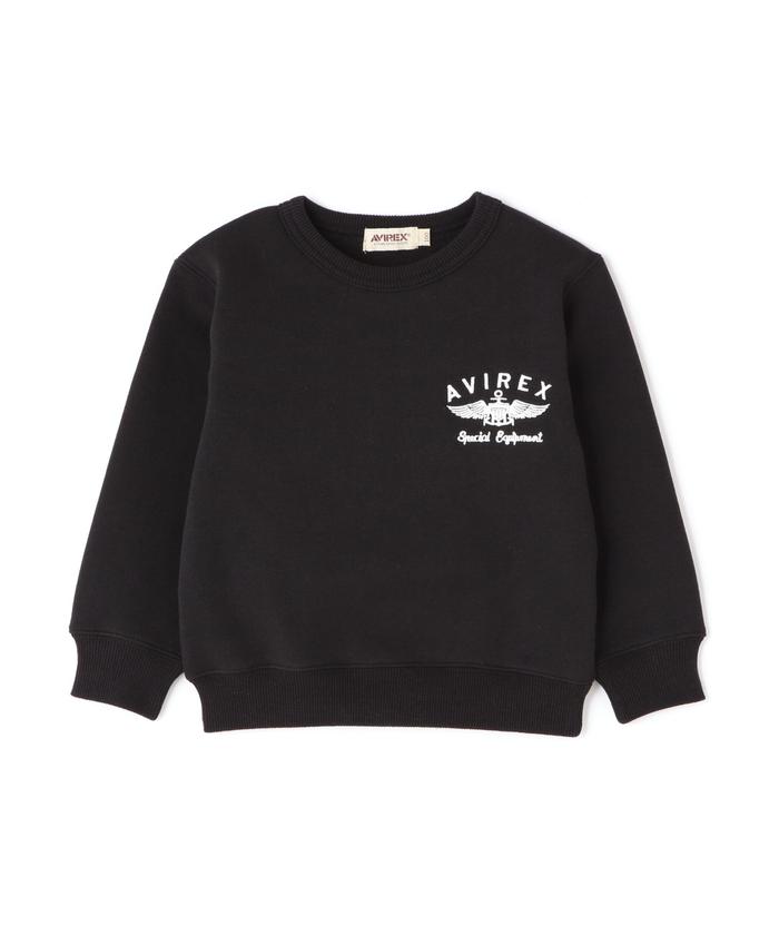 KIDS / キッズ》VARSITY LOGO CREWNECK SWEAT / ヴァーシティ ロゴ