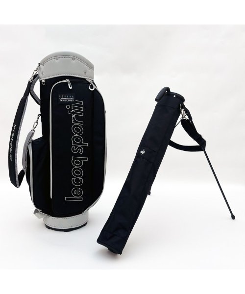 2in1 キャディバッグ(9型・セルフクラブケース内蔵、3.8kg/4分割/47インチ対応) 
