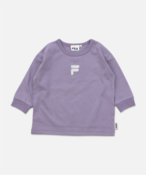 FILA(フィラ)/〈フィラ〉長袖Tシャツ/ラベンダー