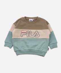 FILA(フィラ)/〈フィラ〉裏毛トレーナー/ベージュ