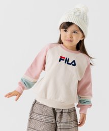 FILA(フィラ)/〈フィラ〉裏毛トレーナー/ピンク