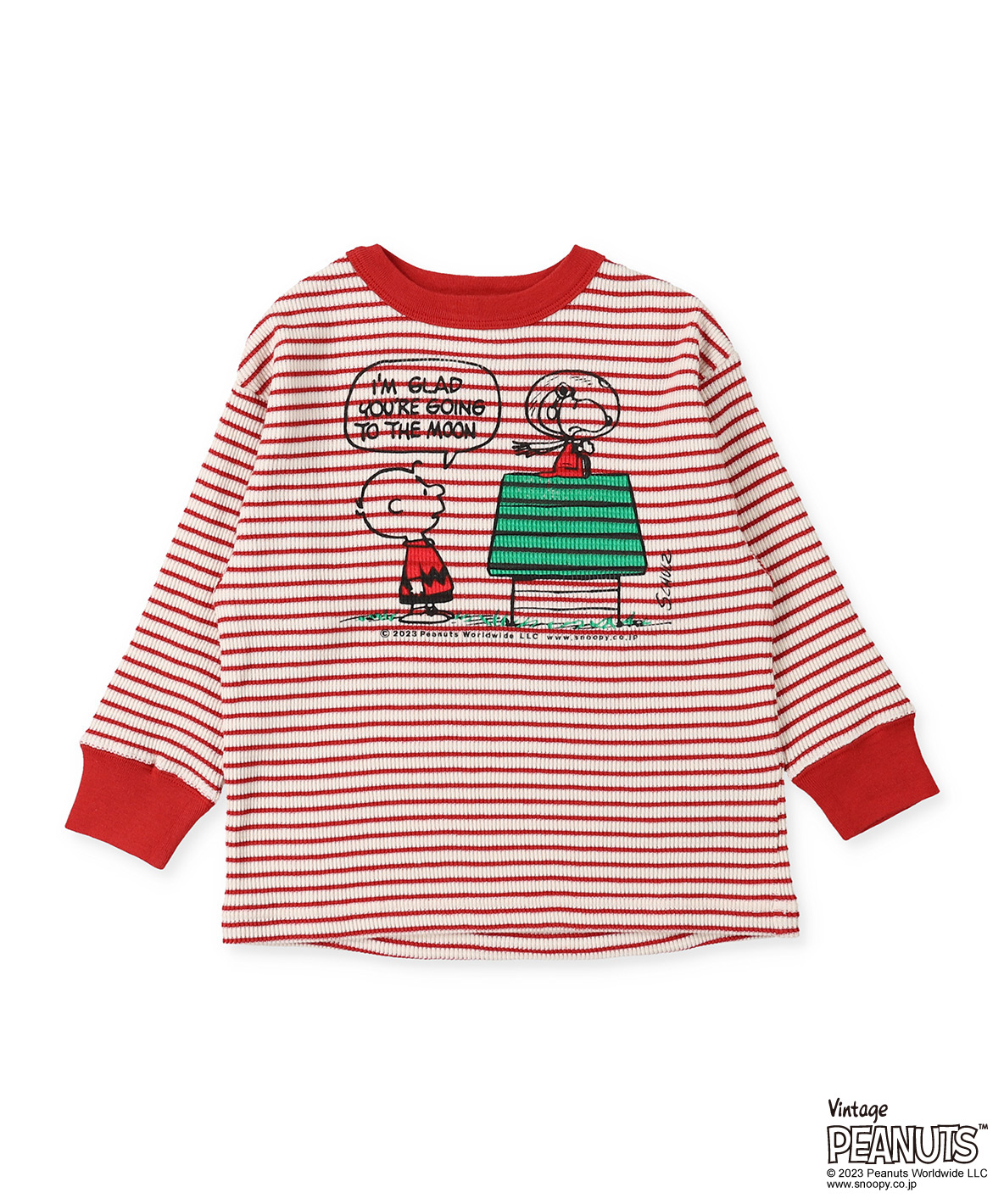 DENIM DUNGAREE　ボーダー天竺SNOOPY TEE 未使用品