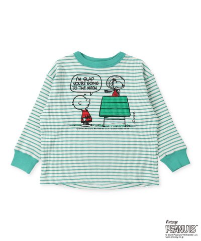 ボーダーサーマル SNOOPY SPACE Tシャツ