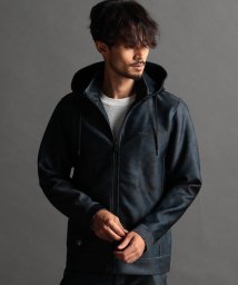 NICOLE CLUB FOR MEN/【NICOLE SPORTS】総柄ムラプリントダンボールパーカー/505399604