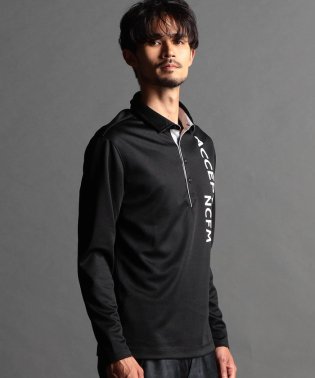 NICOLE CLUB FOR MEN/【NICOLE SPORTS】ハニカムジャガードショートレギュラーカラーカットソー/505416079