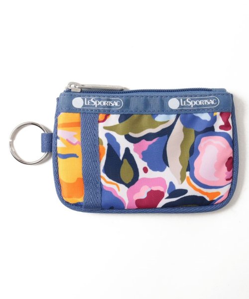 LeSportsac(LeSportsac)/KEY CARD HOLDERオータムフローラル/ピンク