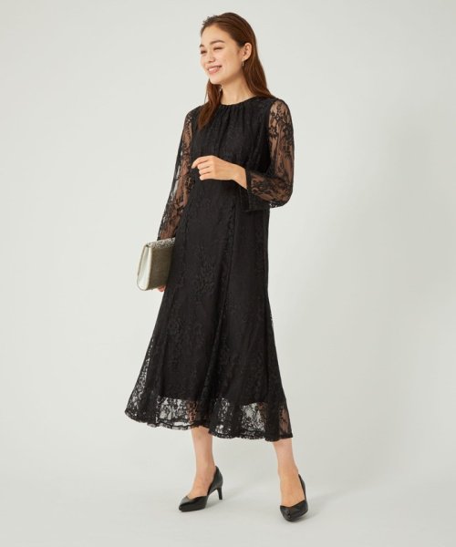 レース ウエスト ギャザー ワンピース ウエスト ギャザー レース ワンピース I1388321033 (10725円)