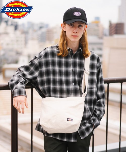 Dickies(Dickies)/Dickies WORKERS CANVAS MINI SHOULDER BAG/ｵﾌﾎﾜｲﾄ