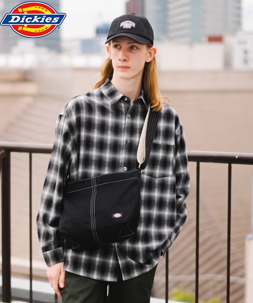 Dickies(Dickies)/Dickies WORKERS CANVAS MINI SHOULDER BAG/ﾌﾞﾗｯｸ