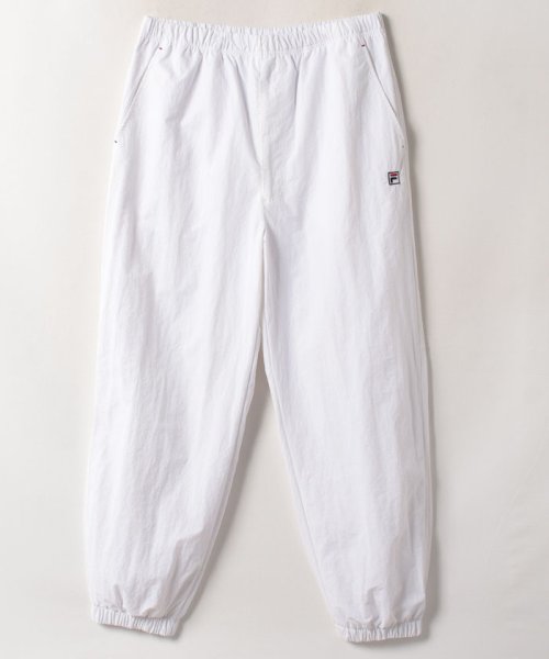 FILA（Casual）(フィラ（カジュアル）)/【カジュアルウェア】Track pants ユニセックス/ホワイト