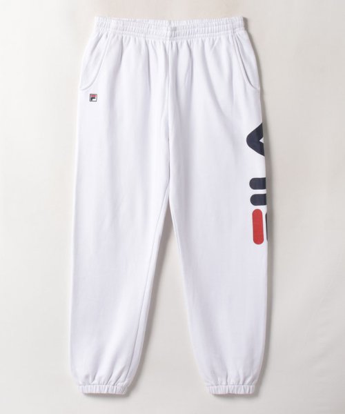 FILA（Casual）(フィラ（カジュアル）)/【カジュアルウェア】Easy long pants ユニセックス/ホワイト