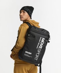 MOVESPORT(ムーブスポーツ)/スクエアバッグパックM 容量：約30L/ブラック