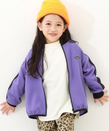devirock/【セットアップ可能】サイドライン ジップジャケット 子供服 キッズ 男の子 女の子 アウター ジャケット  /505492987