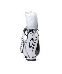 Oakley(オークリー)/オークリー キャディバッグ OAKLEY GOLF BAG 17.0 FW 9.5型 47インチ 47インチ対応 5分割 カート ゴルフ FOS901534/ホワイト