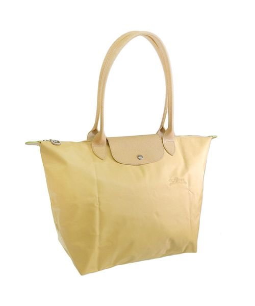 Longchamp(ロンシャン)/LONGCHAMP ロンシャン LE PLIAGE ル プリアージュ ショルダー トート バッグ Lサイズ 肩掛け A4可/イエロー