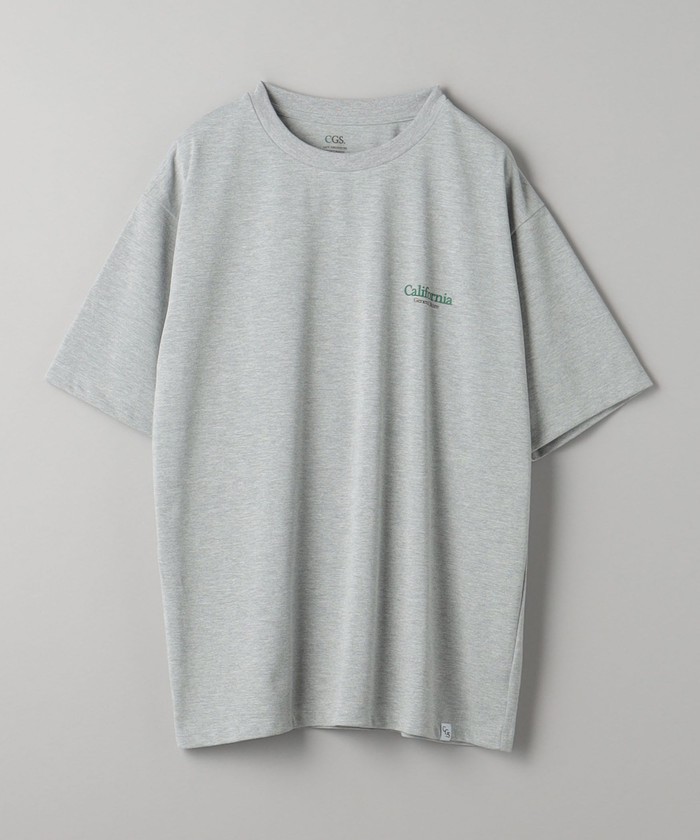 ＜CGS.＞ リサイクルポリエステル ロゴ ラック Tシャツ －MADE IN JAPAN－