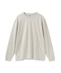 MAC HOUSE(men)(マックハウス（メンズ）)/NAVY ネイビー USコットン ベーシックロングスリーブTシャツ メンズ CO235－MC005/オートミール