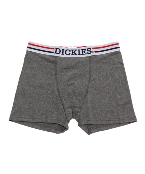 MAC HOUSE(men)(マックハウス（メンズ）)/Dickies ディッキーズ 杢調無地ボクサーパンツ 18595100/チャコール