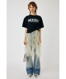 moussy(マウジー)/MOUSSY LOGO IN LOGO Tシャツ/BLK