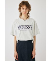 moussy(マウジー)/MOUSSY LOGO IN LOGO Tシャツ/T.GRY