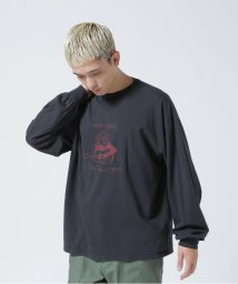 B'2nd(ビーセカンド)/REMI RELIEF/別注LS T－SHIRT(NEVER MIND)/ブラック