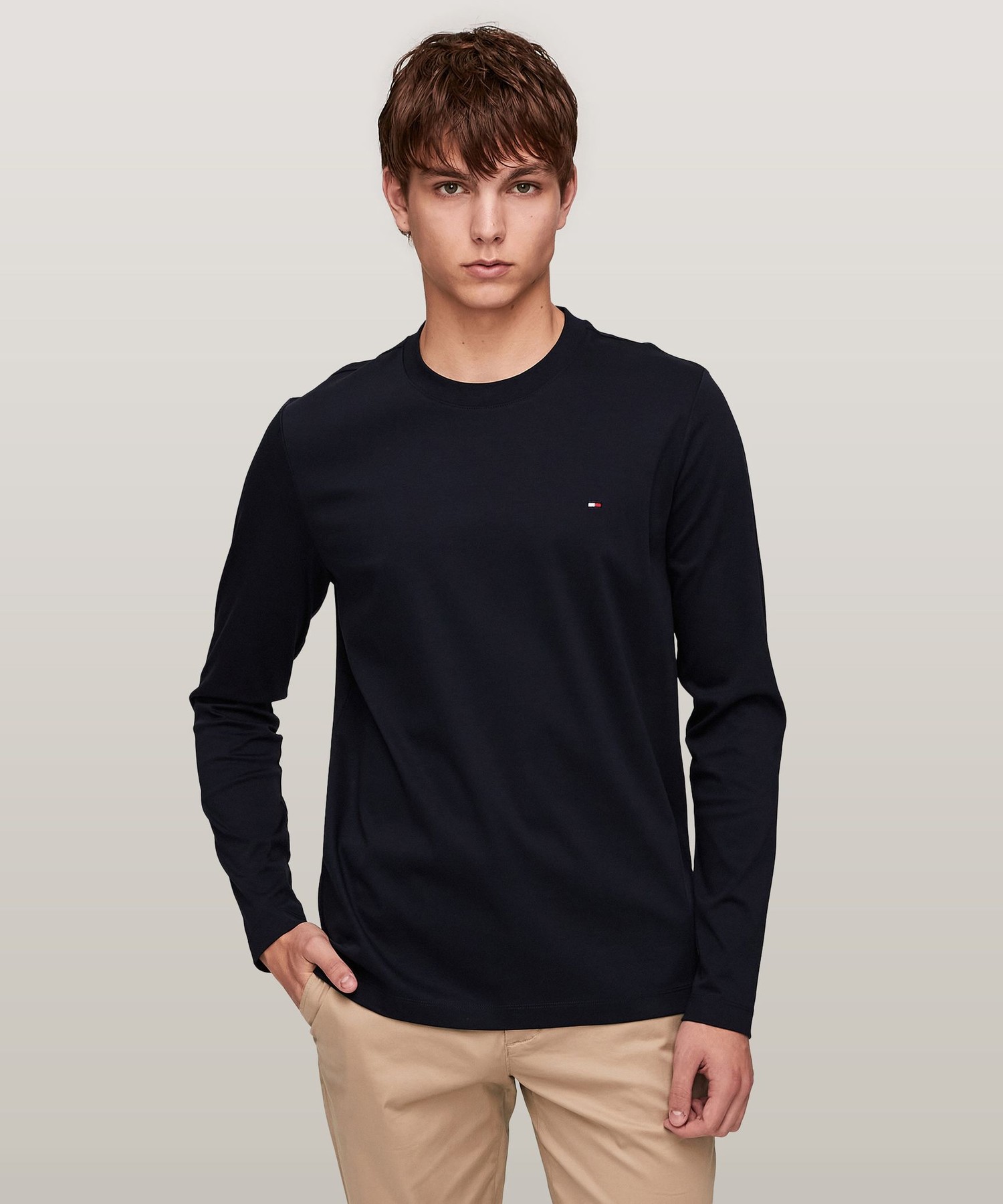 インターロックロングスリーブTシャツ(505495226) | トミー